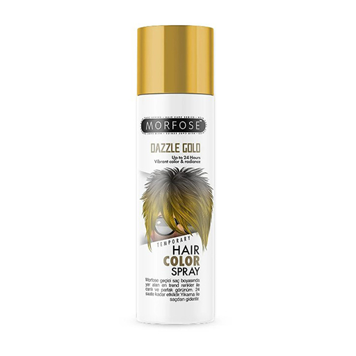 Morfose Dazzle Gold Hair Color Spray 150ml-