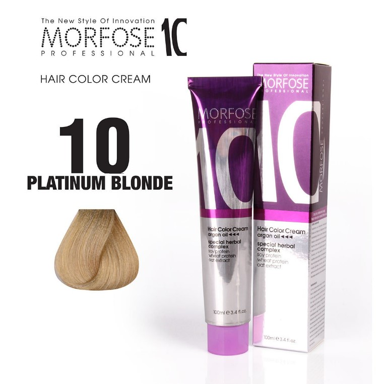 Morfose 10 (10) Hair Color Platinum Blonde 100ml