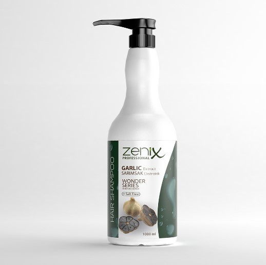 Zenix Hair Care Shampoo Black Garlic 1000 ml