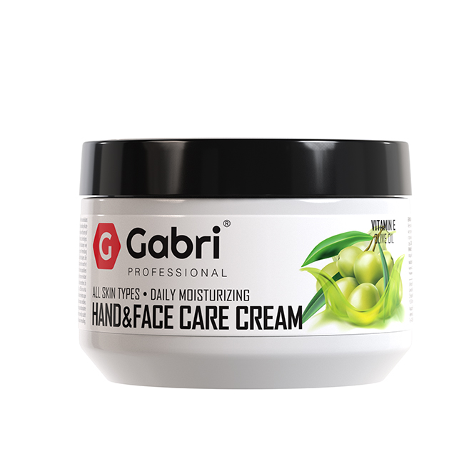 Gabri Professional Hand & Face Care Cream -Olive Oil (300ml)
