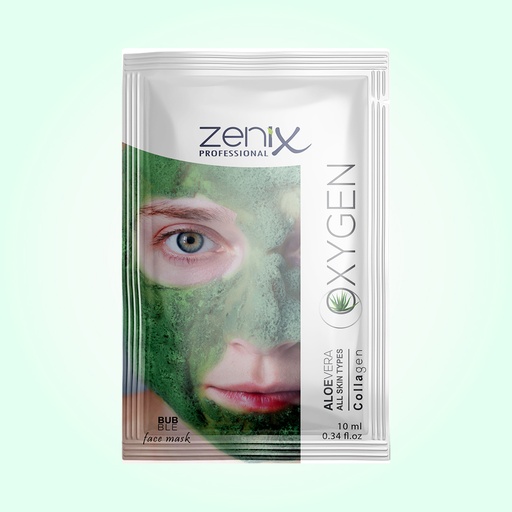 [BTE-ZNX03] Zenix Gesichtsmaske Oxygen Collagen 15g 12 Pieces