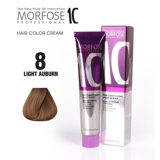 [Mor120] Morfose 10 (8) Coloration Cheveux Blond Clair 100 ml