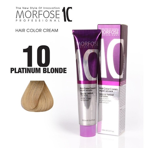 [Mor122] Morfose 10 (10) Coloration Cheveux Blond Platine 100ml