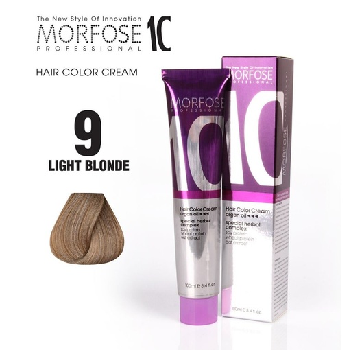 [Mor123] Morfose 10 (9) Coloration Cheveux Blond Extra Clair 100ml