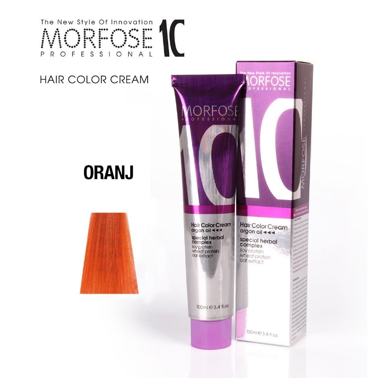 Morfose 10 (Orange) Hair Color Cream 100ml