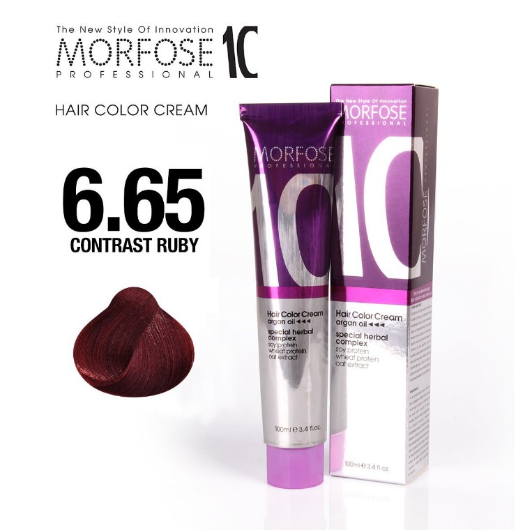 Morfose 10 (6.65) Colore per capelli Rubino 100ml