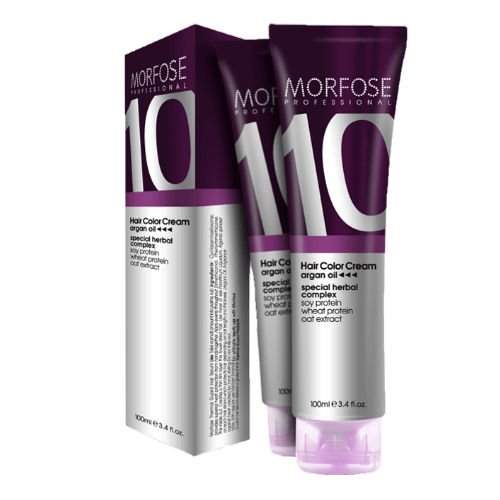[Mor142] MORFOSE 10 (7.8) crème de coloration capillaire 100 ml (coquille de noix)