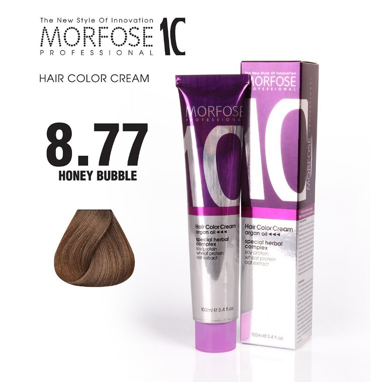 Morfose 10 (8.77) Hair Color Honey Bubble 100ml