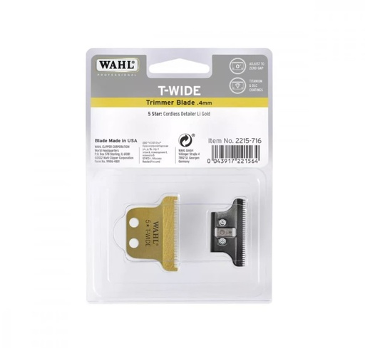 [2215-716] Wahl Wide-T Gold