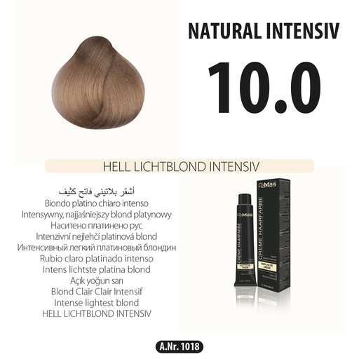 [Fem1018] FemMas (10.0) Haarfarbe Hell Lichtblond Intensive 100ml