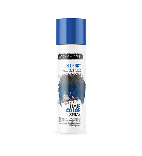 [Mor72] Morfose Hair Color Spray Blue Sky 150ml