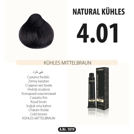 [Fem1019] FemMas (4.01) Haarfarbe Kühles Mıttelbraun 100ml