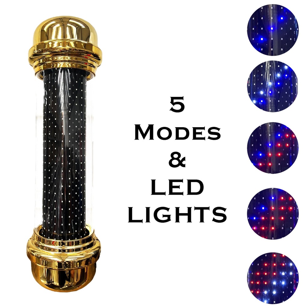 Bate Barber Pole Gold 70 cm