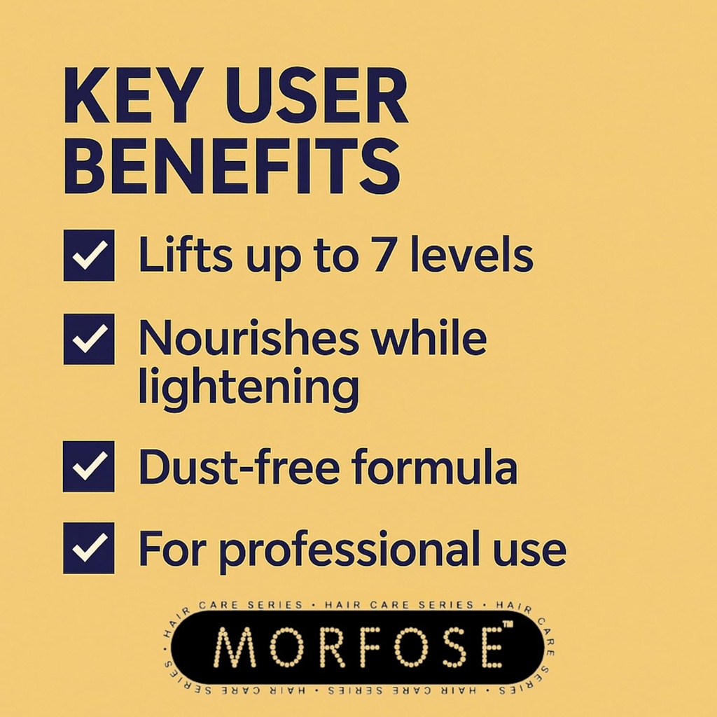 Morfose 10 Bleaching Powder 1000ml