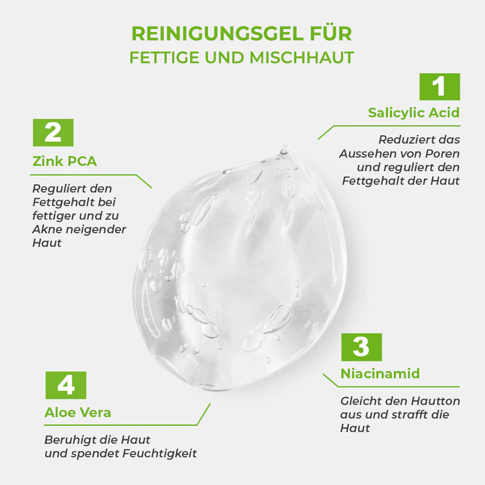 Sinoz Facial Cleansing Gel for Oily and Combination Skin 400ml