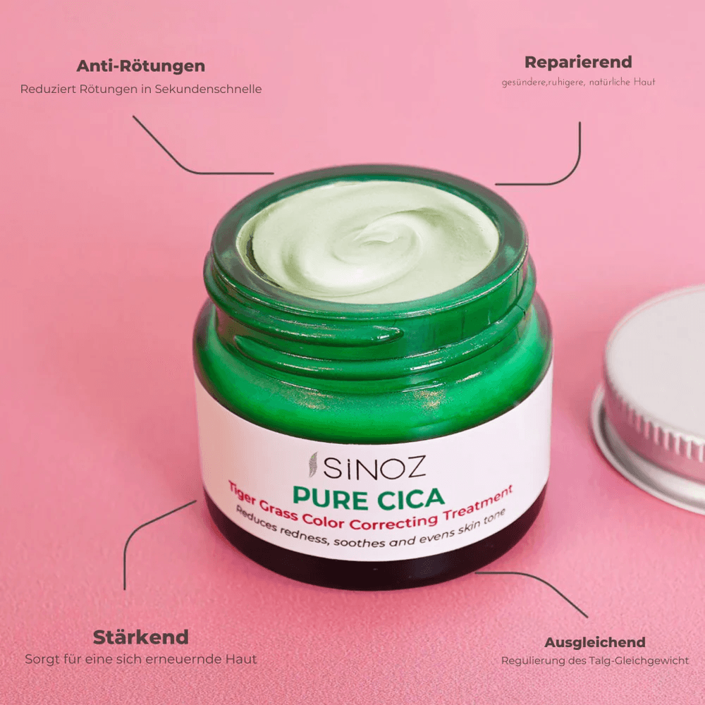 Sinoz Pure Cica Tigergrass Tone Balancing Cream 15ml