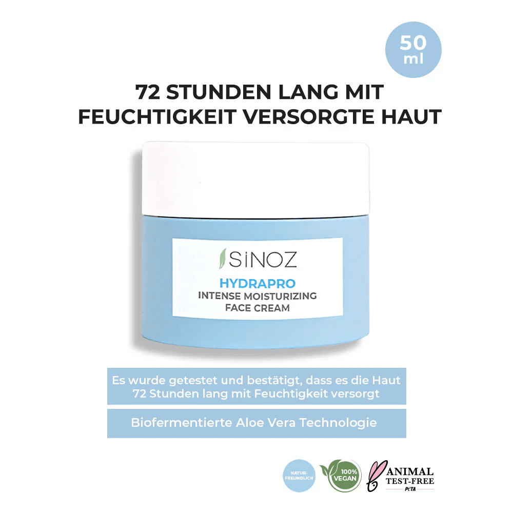 Sinoz Hydrapro Intensive Moisturizing Facial Cream 50ml