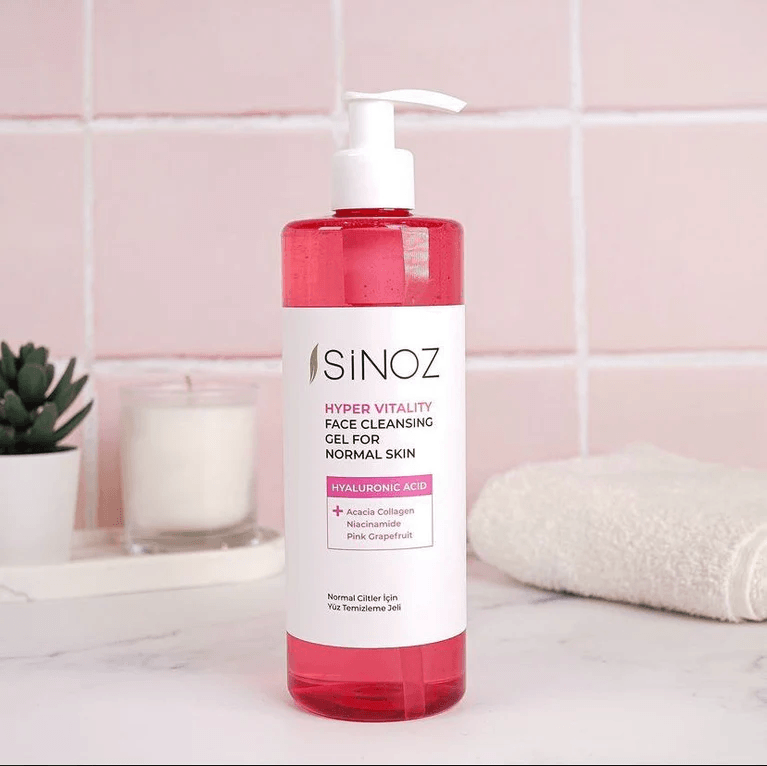 Sinoz Hyper Vitality Gesichtsreinigungsgel für normale Haut 400ml