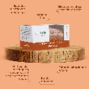 Pür Doğal 100% Natürliche Kürbisfaser Seife mit Argan Öl 130gr