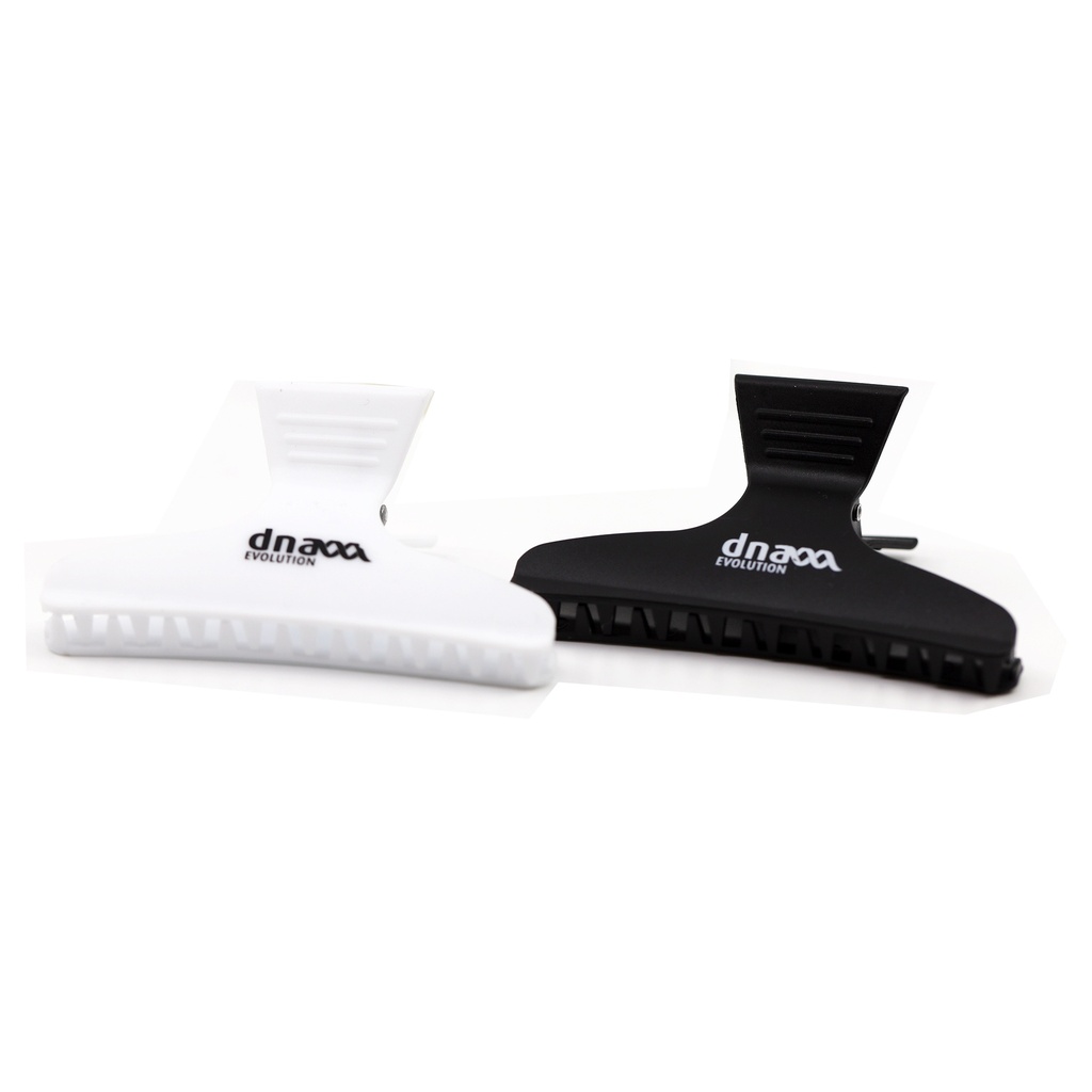 DNA Haarklammern (Schwarz-Weiss) L 82mm Art:13005