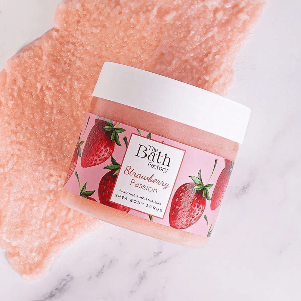 The Bath Factory Erdbeer Körperpeeling 300gr