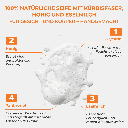 Pür Doğal 100% Natürliche Kürbisfaser Seife mit Eselmilch und Honig 130gr