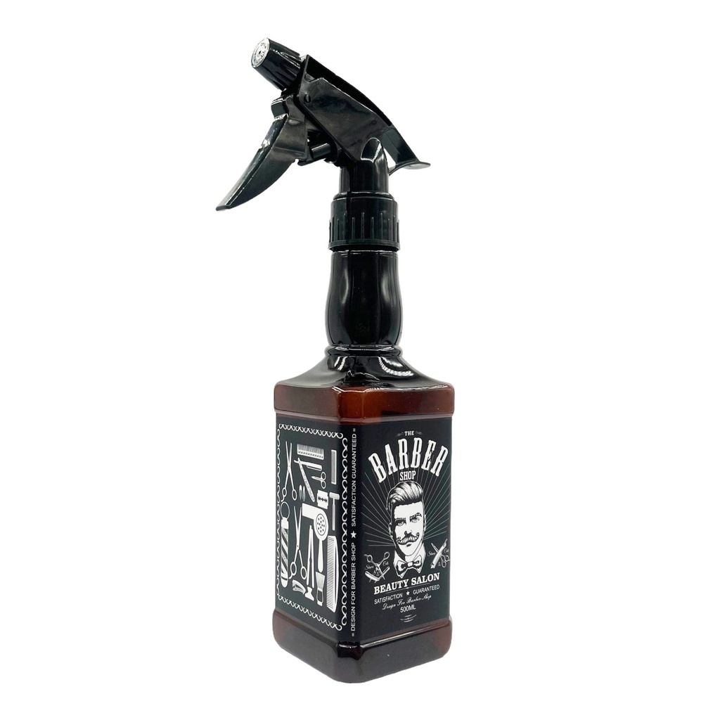Barber Flasche Braun 500ml Bt:105