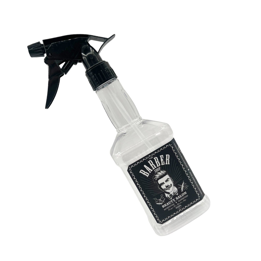 BarberShop Flasche  Durchsichtig Bt:106