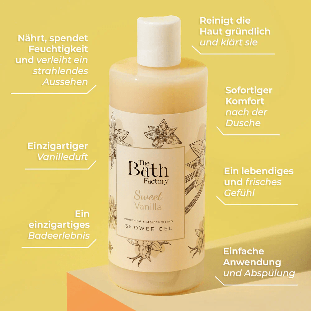 The Bath Factory Vanille Duschgel 400ml