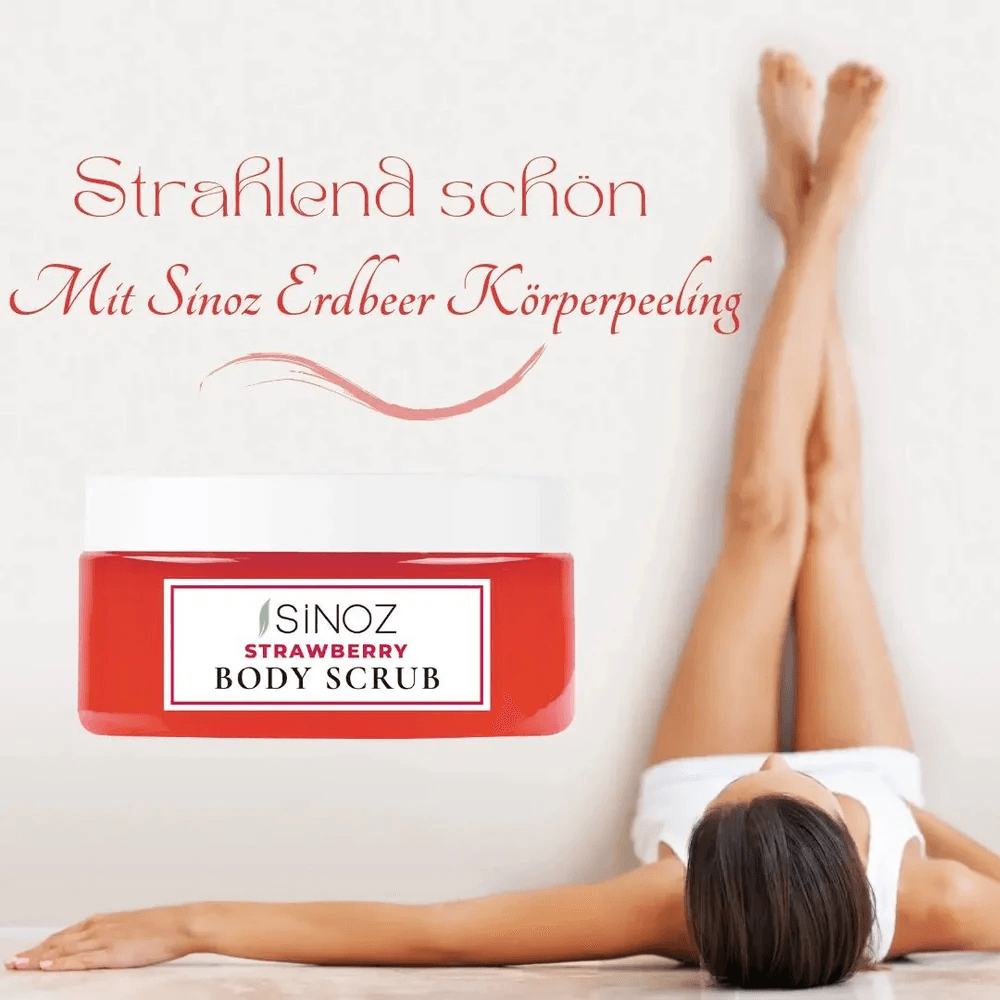 Sinoz Erdbeer Körperpeeling 250ml