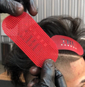 Tru-Friseur Haarklemmen Rot
