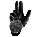 Gabri Extra T-Grip Nitrilhandschuhe Schwarz S