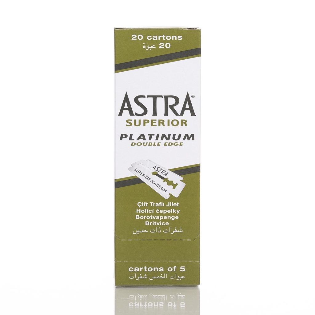 Astra Superior Double Edge Rasierklinge.