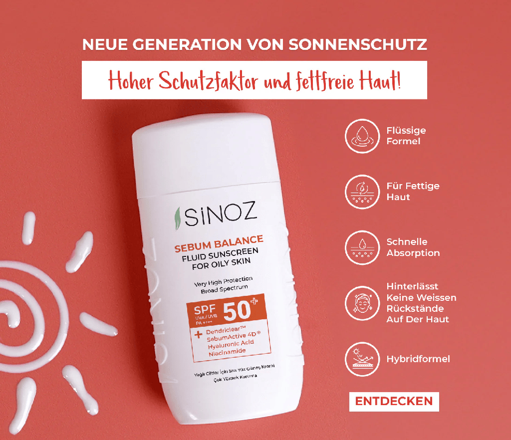 Sinoz Liquid Sunscreen for Oily Skin 