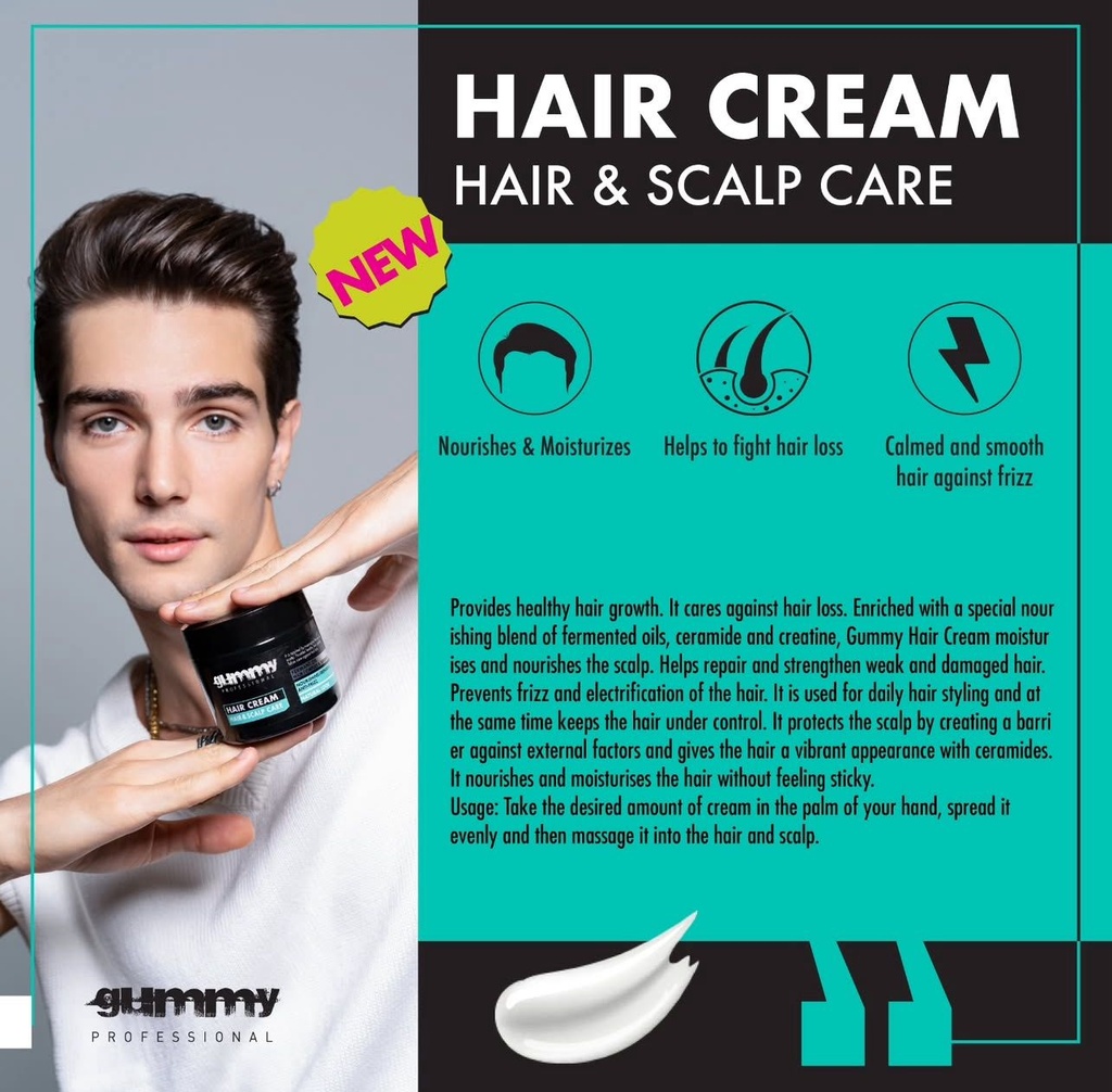  Gummy - Hair Cream for Hair & Scalp Care 200ml