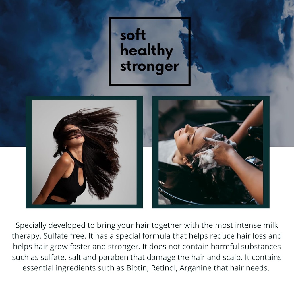 Morfose Milk Biotin + Retinol  Shampoo 1000ml