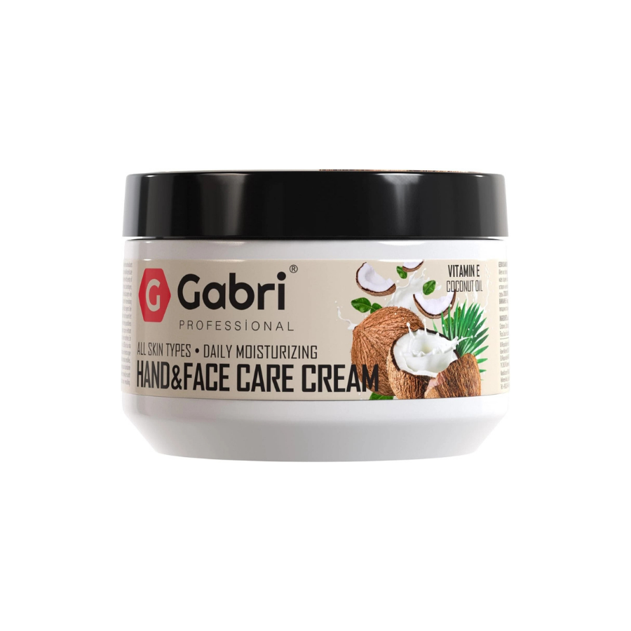 Gabri Hand & Face Care Cream -Coconut Oil (300ml) 