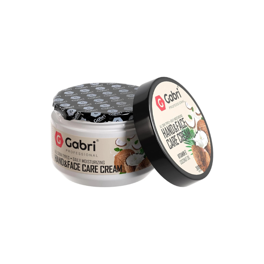 Gabri Hand & Face Care Cream -Coconut Oil (300ml) 