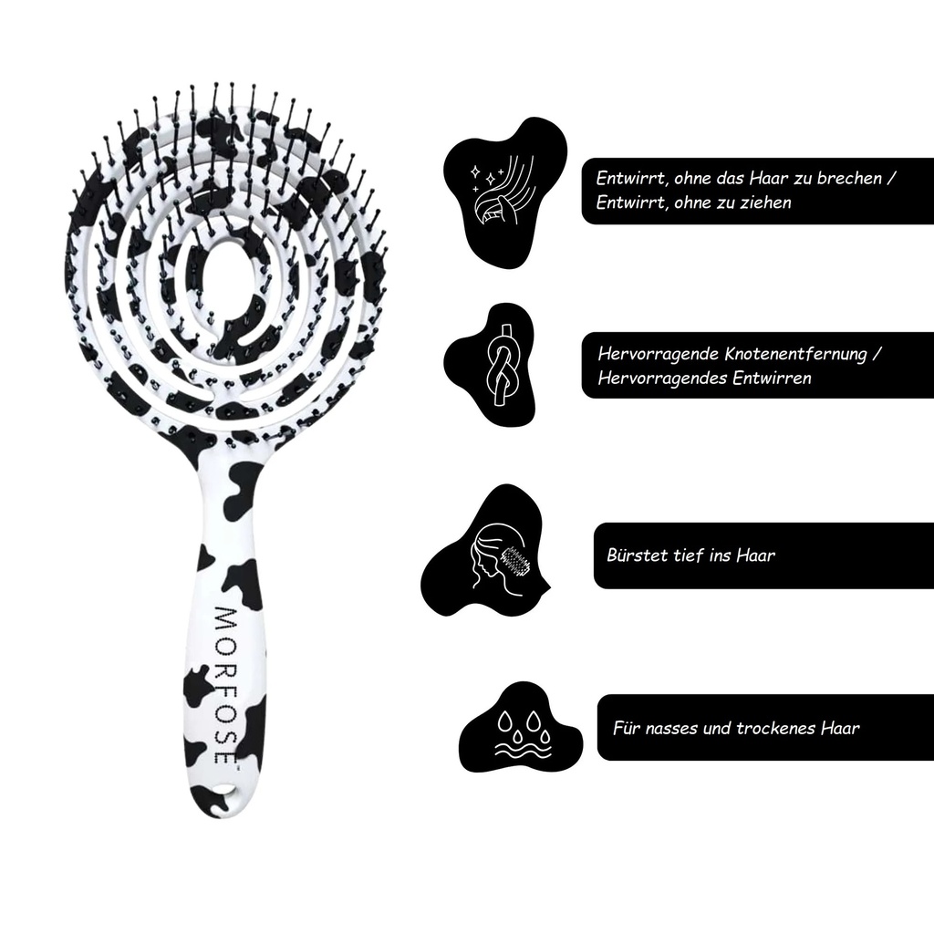 Morfose Haarbürste Milk Therapy 