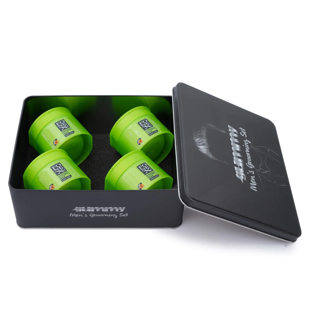 Gummy Professional Grooming Box Fonex Styling Wax Mattelook 100 ML