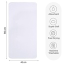 Bate Handtuch Weiß 45x90cm 6pcs  