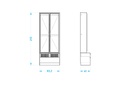Roza Hair Cabinet