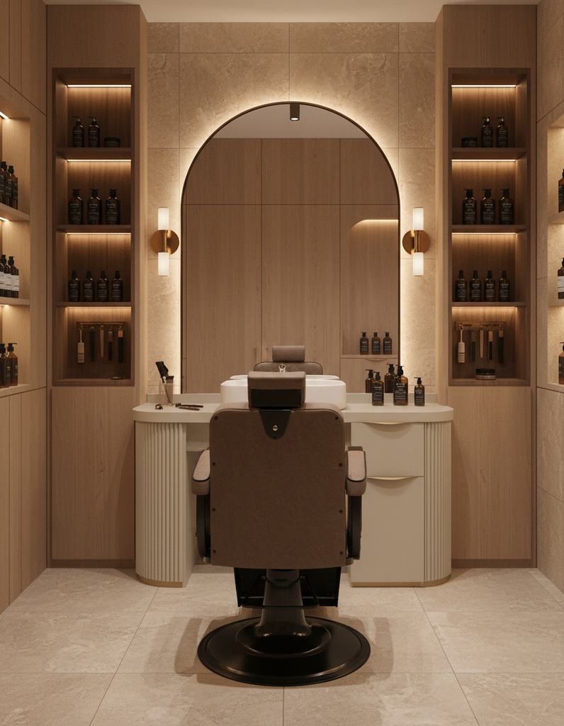 Alpeda-Felix Barber Station Unit