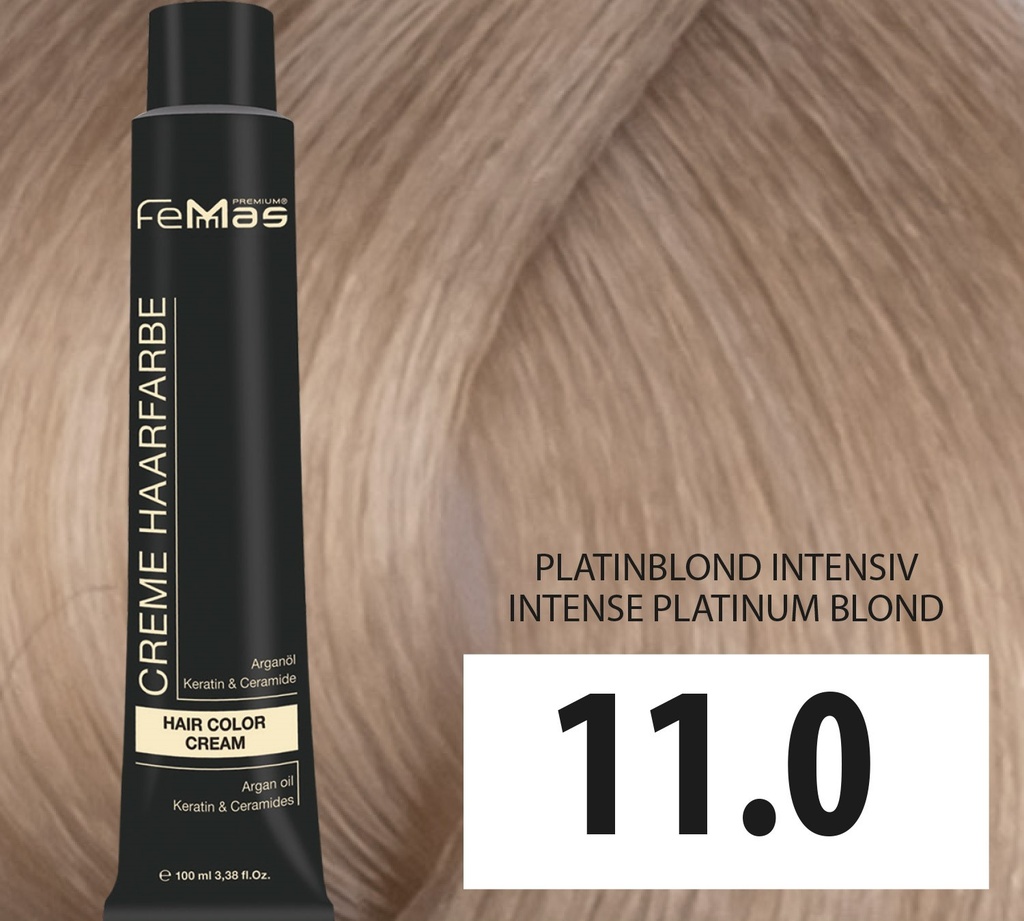 FemMas Haarfarbe Platinblond intensiv (11.0) 100ml