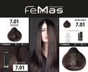 FemMas Haarfarbe Kaltes Blond (7.01) 100ml