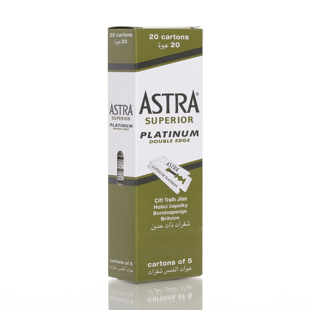 Astra Superior Double Edge Rasierklinge.