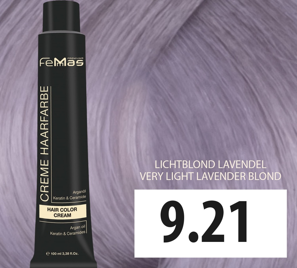 FemMas Haarfarbe Lıchtblond Lavendel (9.21) 100ml