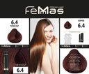 FemMas Haarfarbe Dunkelblond Kupfer (6.4) 100ml