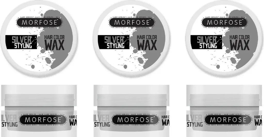Morfose Haarfarben Wachs Silber 100ml