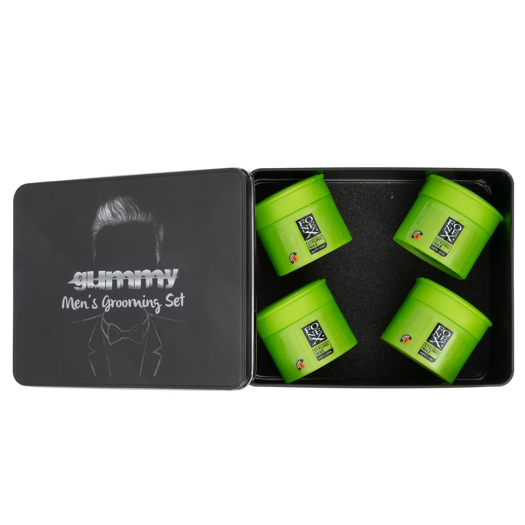 Gummy Professional Grooming Box Fonex Styling Wax Mattelook 100 ML